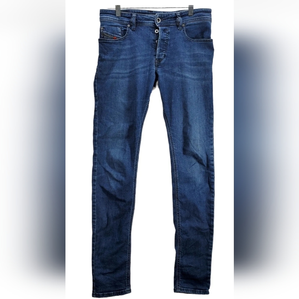 Diesel Sleenker Slim Skinny Fit Blue Denim Jeans - W30 L29